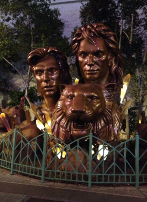 Tigres blancs emblématiques des shows de Las Vegas