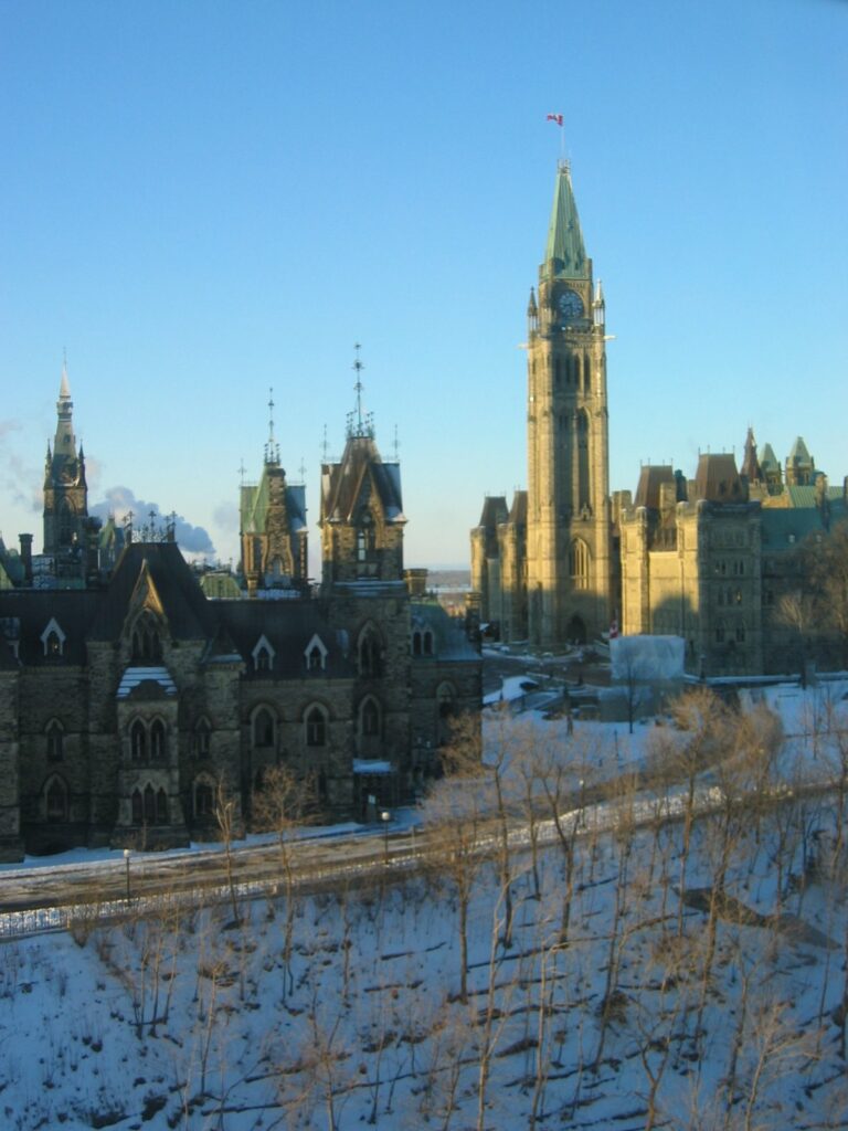 La Colline du Parlement à Ottawa, Canada