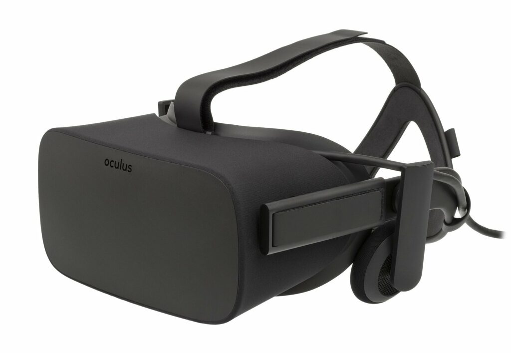 Casque de réalité virtuelle, illustration du métavers