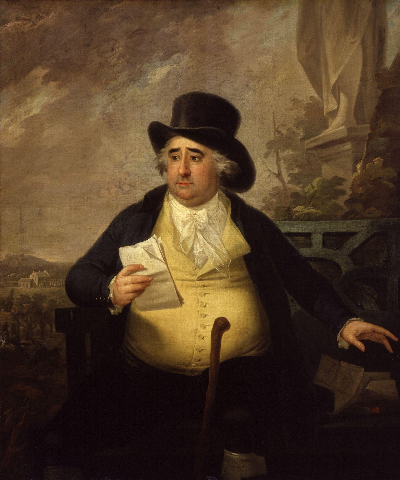 Portrait de Charles James Fox par Karl Anton Hickel