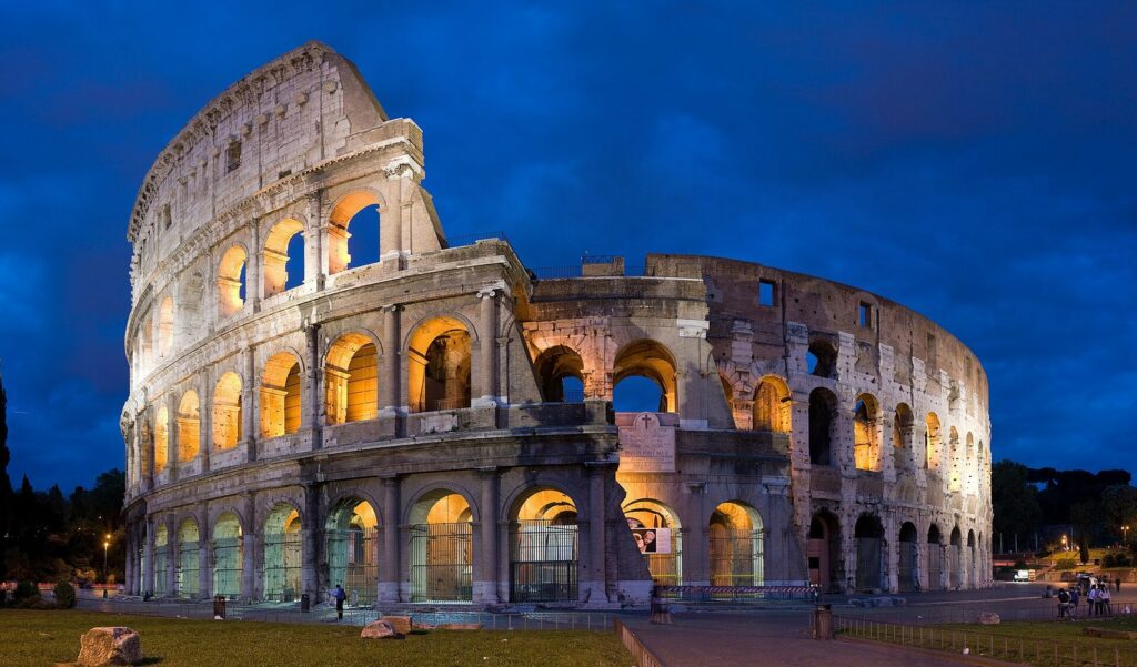 Le Colisée de Rome, Italie