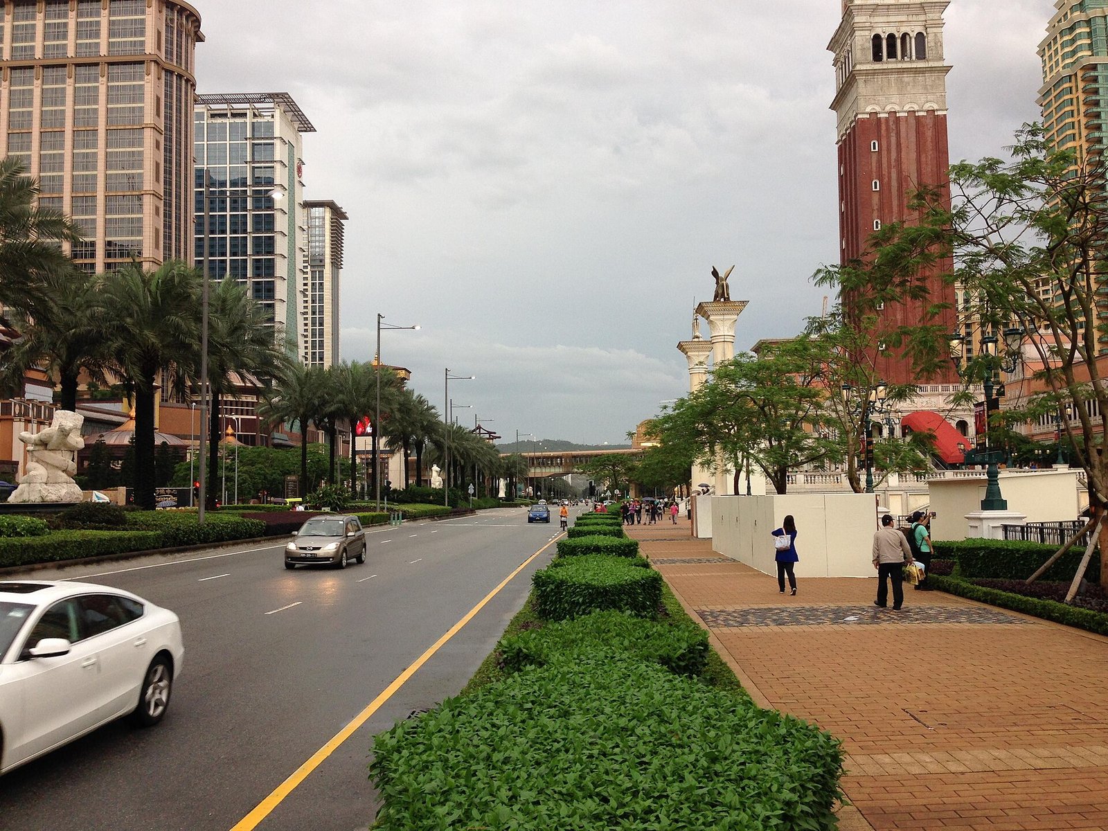 Les hôtels-casinos du Cotai Strip à Macao