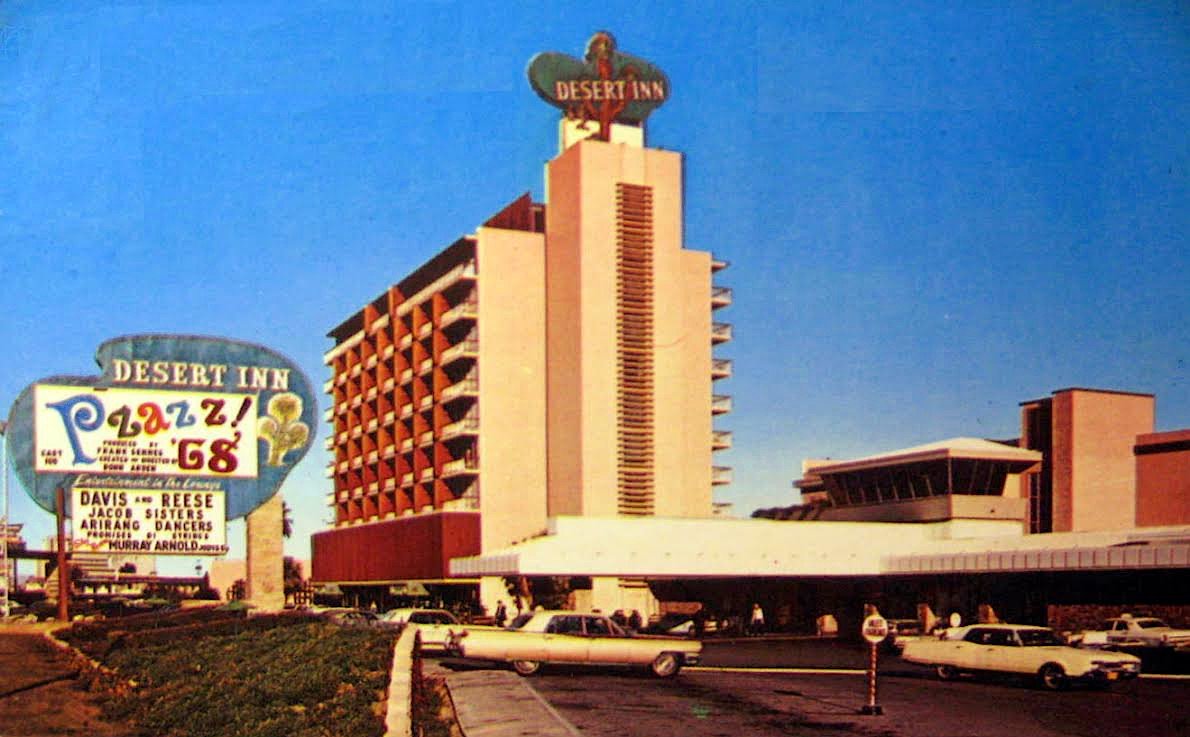 Le Desert Inn sur le Strip de Las Vegas à la fin des années 1960