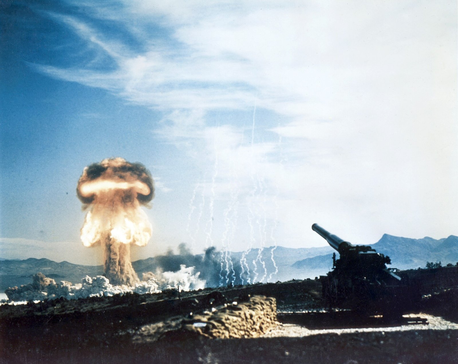 Champignon de l’essai nucléaire Grable au Nevada, 1953