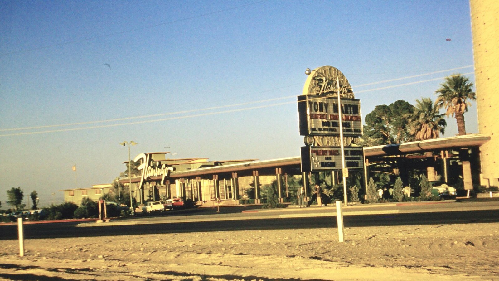 Le Flamingo Hotel de Las Vegas en 1957