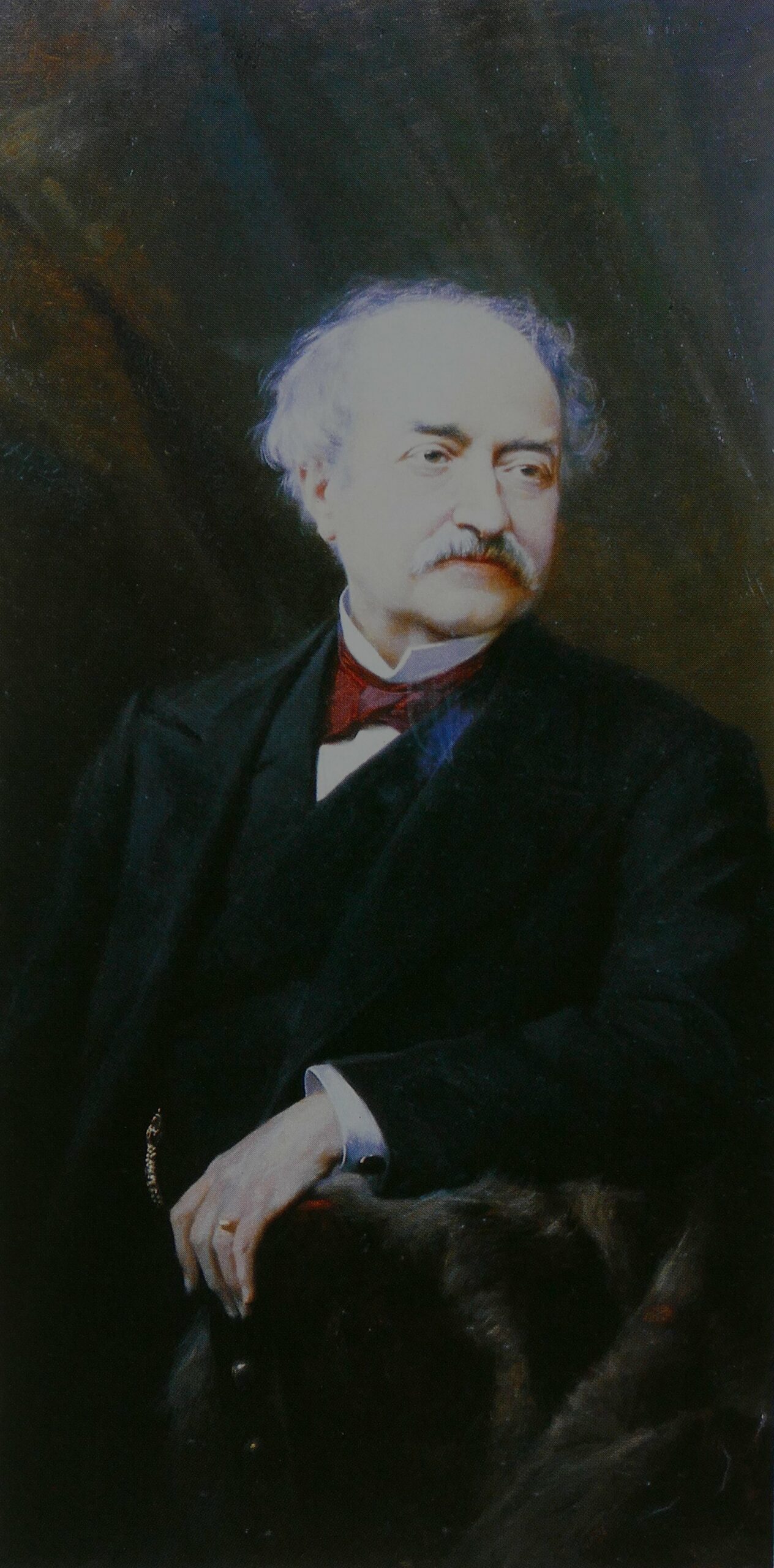 Portrait de François Blanc, fondateur du casino de Monte-Carlo