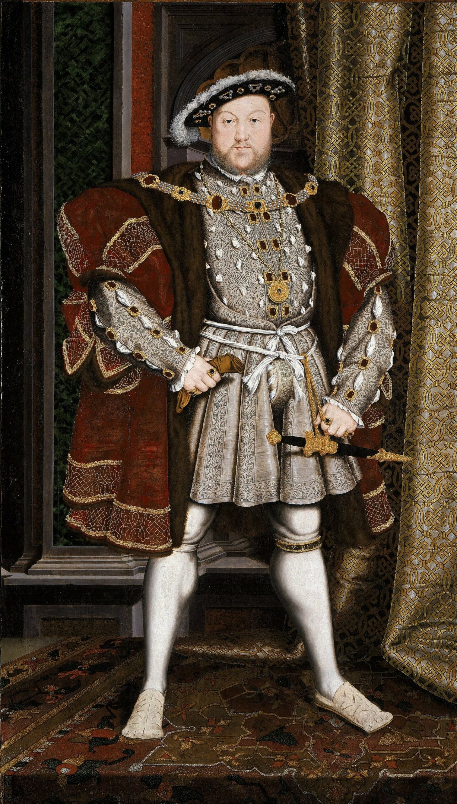 Portrait d’Henri VIII d’Angleterre, d’après Hans Holbein le Jeune