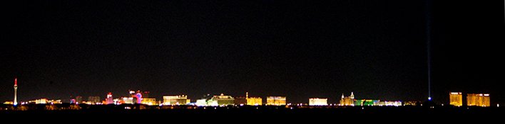 Las Vegas Strip by night, 2012