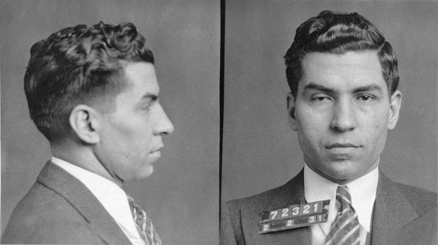 Lucky Luciano, mugshot de 1931
