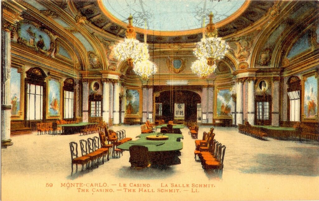 Salle de jeux du Casino de Monte-Carlo