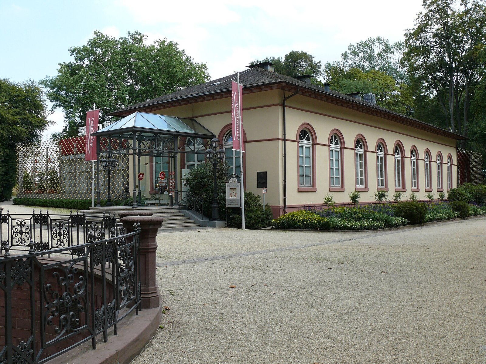Le casino (Spielbank) de Bad Homburg, Allemagne