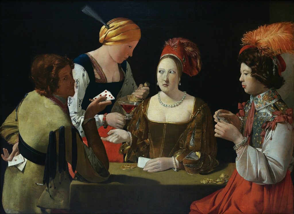 « Le Tricheur à l'as de carreau », Georges de La Tour, Louvre