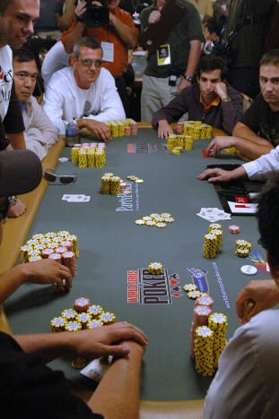 La table principale des World Series of Poker 2006, Las Vegas